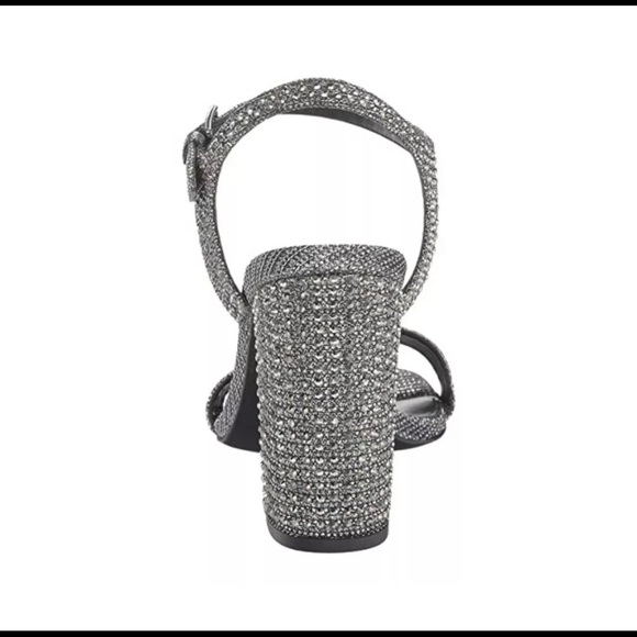 Michael Kore Francine Glitter Dress Up Sandals NWB - Picture 4 of 5